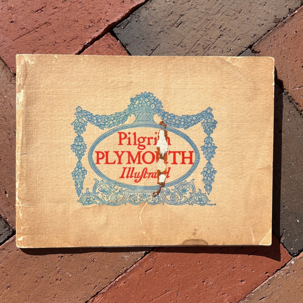 1900 Pilgrim Plymouth Illustrated Mayflower Massachusetts Thanksgiving Photos